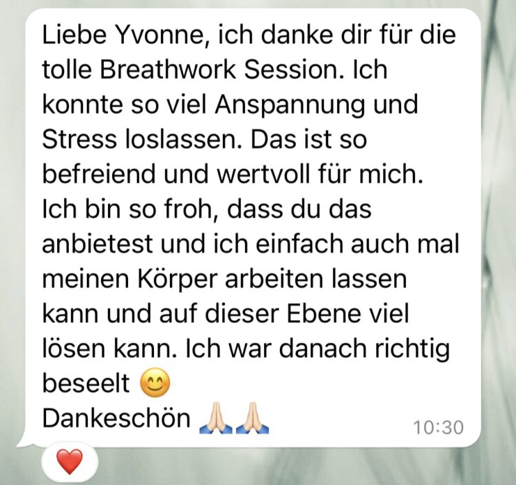 Breathwork Online Feedback