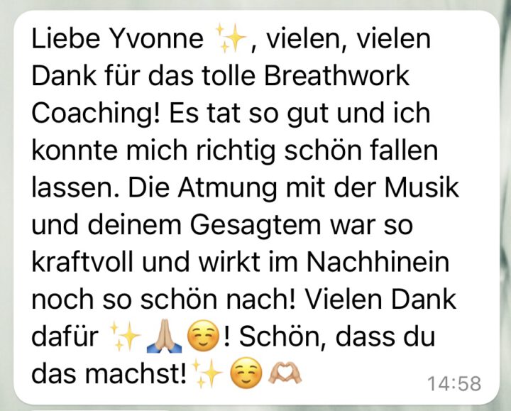 Breathwork Online Feedback